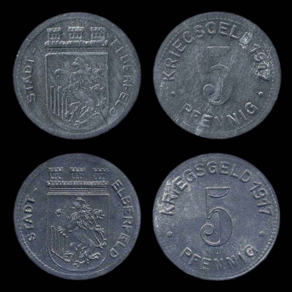 GERMANY, ELBERFELD notgeld 1917