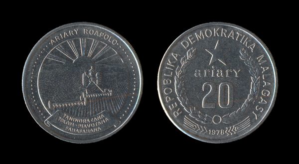 MADAGASCAR 20 ariary 1978
