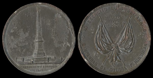 PORTUGAL Peninsular War Monument medal 1873