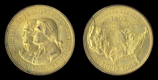 Louisiana Purchase Exposition medal 1904
