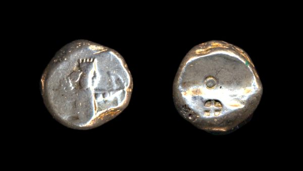 LYDIA ACHAEMENID circa 486-450 BC siglos dagger and spear