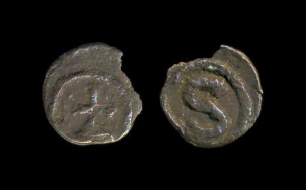 BYZANTINE Heraclius 610-641 AD 6 nummi Alexandria mint