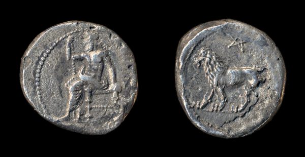 BABYLON silver tetradrachm 4th century BC