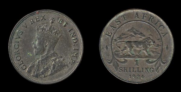 EAST AFRICA 1 shilling 1921
