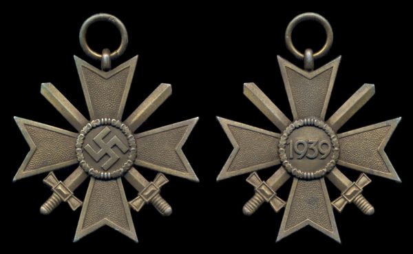 GERMANY War Merit Cross 2 class with swords 1939