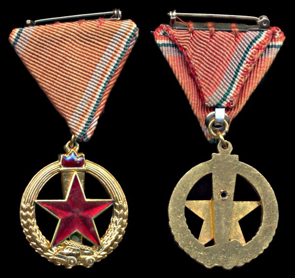 HUNGARY Fireman Service Medal.