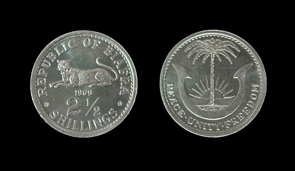 BIAFRA 2 1/2 shillings 1969