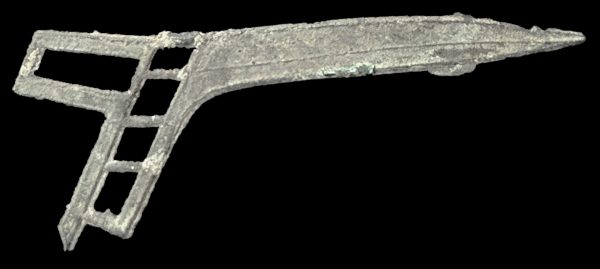 ANCIENT CHINA circa 350 BC ge bi or halberd money