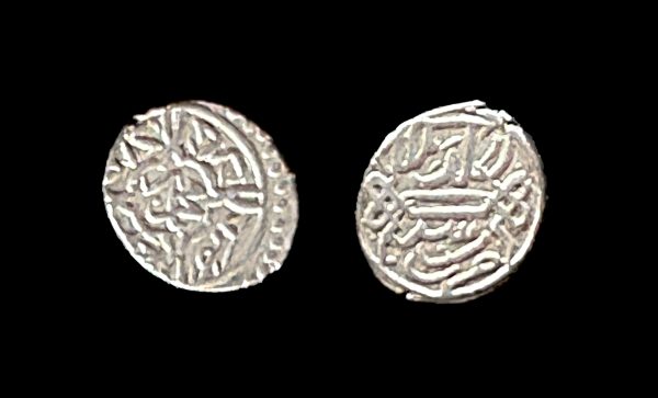 TURKEY Mehmed II the Conqueror silver akche 855 AH (1451 AD)